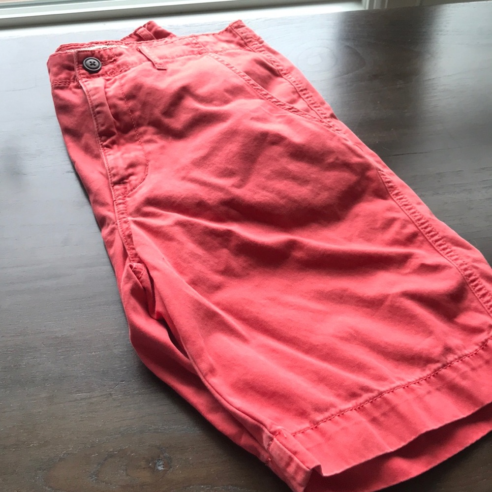 Men’s peach colored shorts
